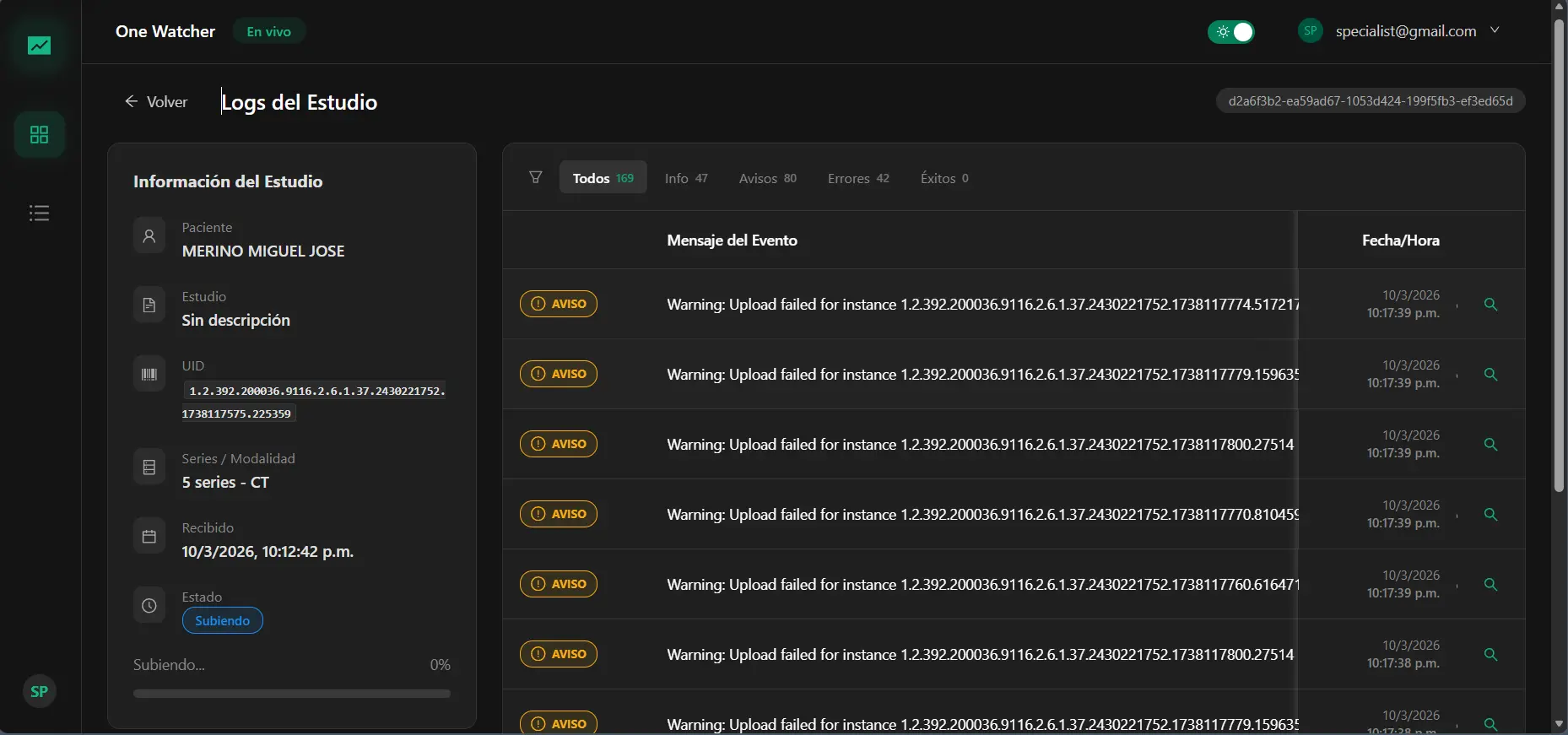 Respaldo de Alta Disponibilidad